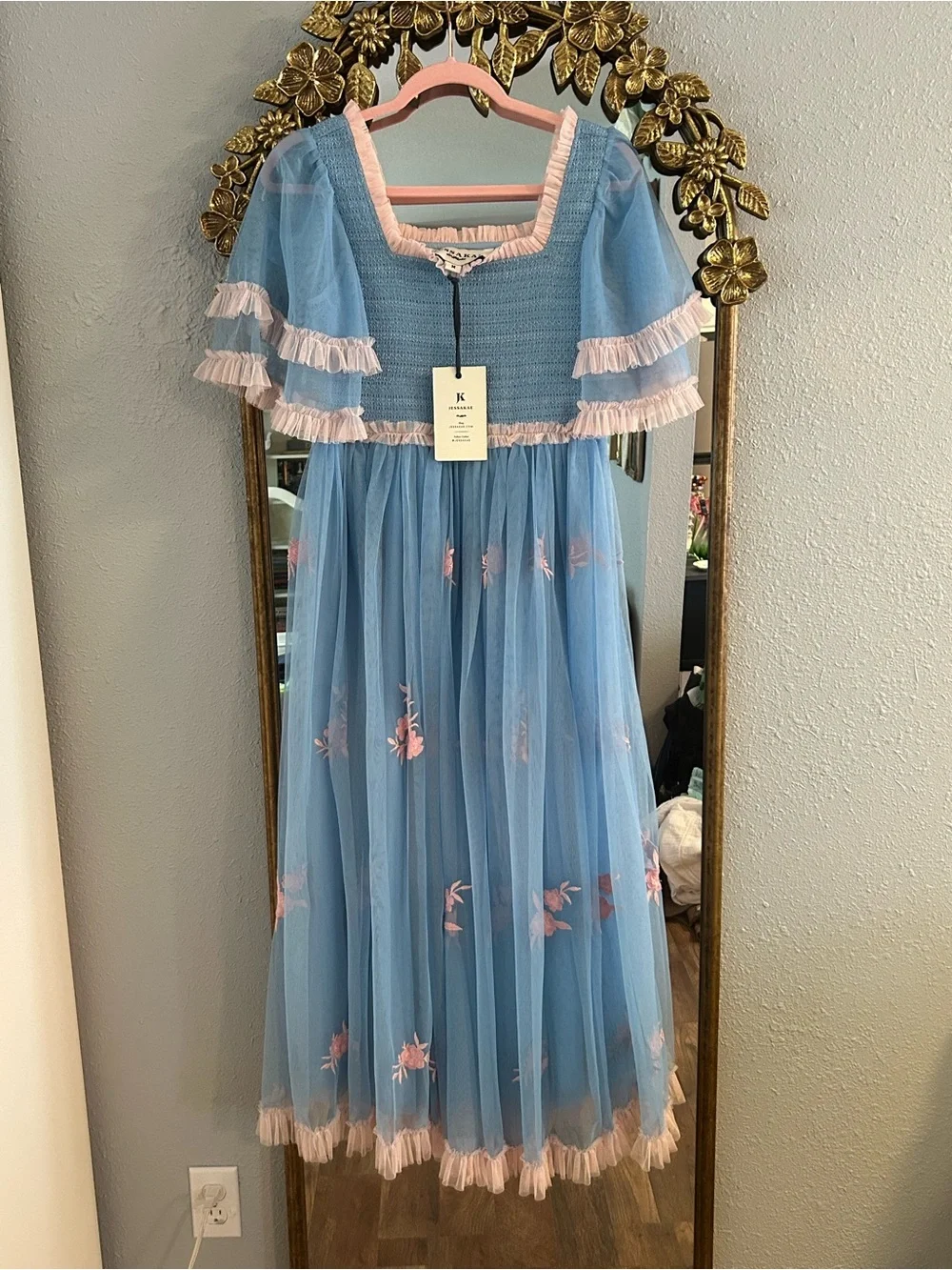 JessaKae Dolly Dress in Blue